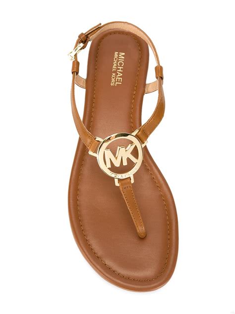 flat sandals michael kors|michael kors flats on sale.